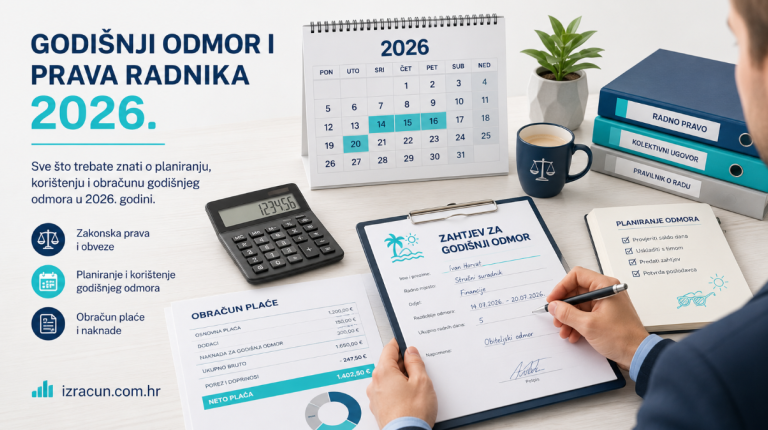 Godišnji odmor 2026 izračun dana i prava radnika