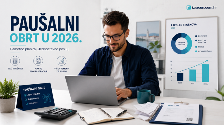 Paušalni obrt u 2026. – troškovi, doprinosi i isplativost