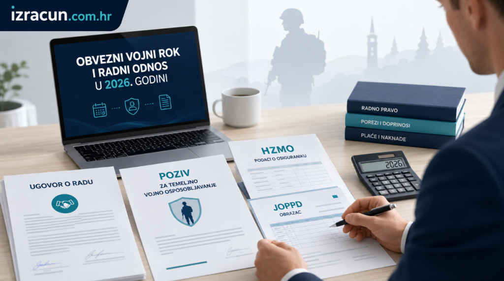 Obvezni vojni rok i radni odnos – obveze poslodavca u 2026.